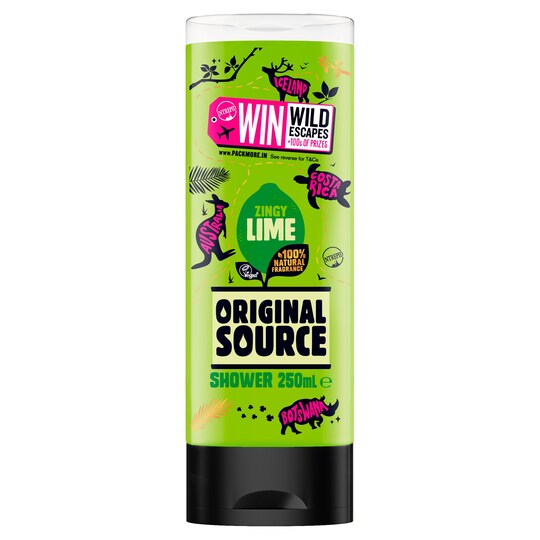 Original Source Lime Shower Gel 250Ml Tesco Groceries