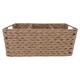 image 2 of F&F Home Natural 3 Section Storage Basket 