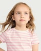 image 3 of F&F Girls 5-Pack Pure Cotton T-Shirts in Multi Pink