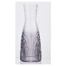 F&F Home Ribbed Smoke Ombre Carafe