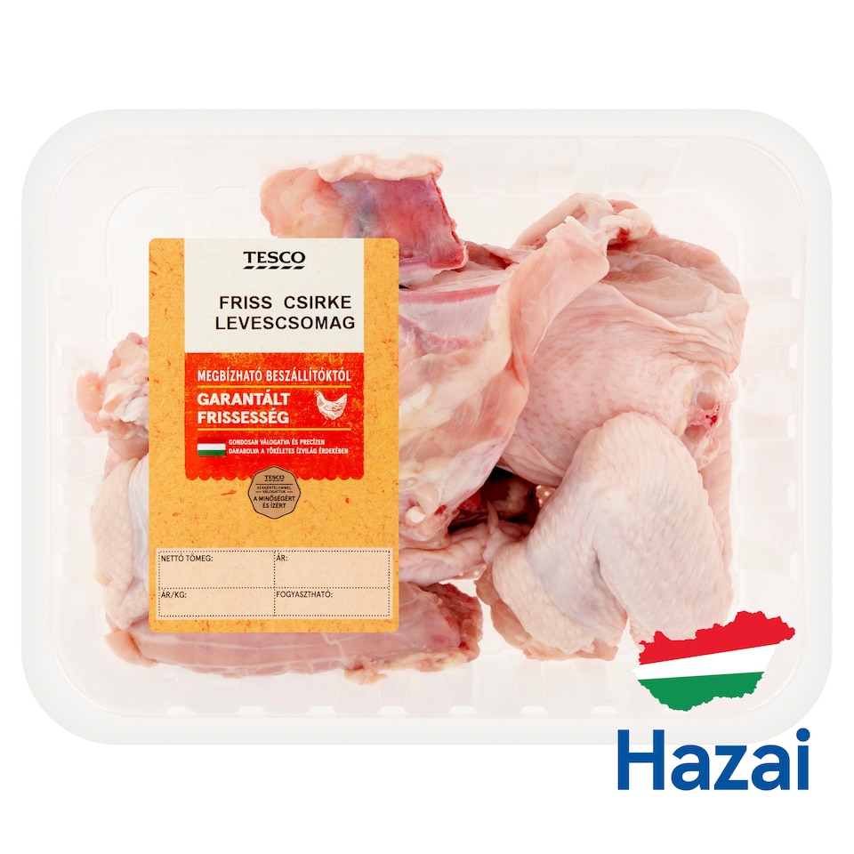 Tesco friss csirke levescsomag 800 g