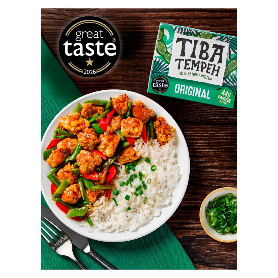 image 1 of Tiba Tempeh Organic Original 200g