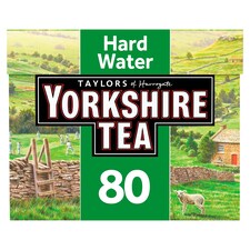 Yorkshire Hard Water 80 Teabags 250G