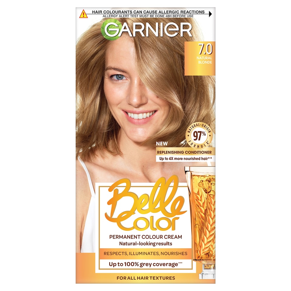 image 1 of Garnier Belle Color Permanent Hair Dye - Natural Dark Blonde 7