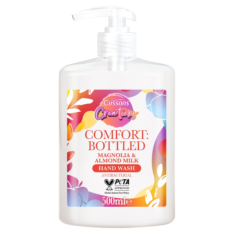 image 1 of CUSSONS CREATIONS MAGNOLIA & ALMOND MILK HANDWASH 500ML