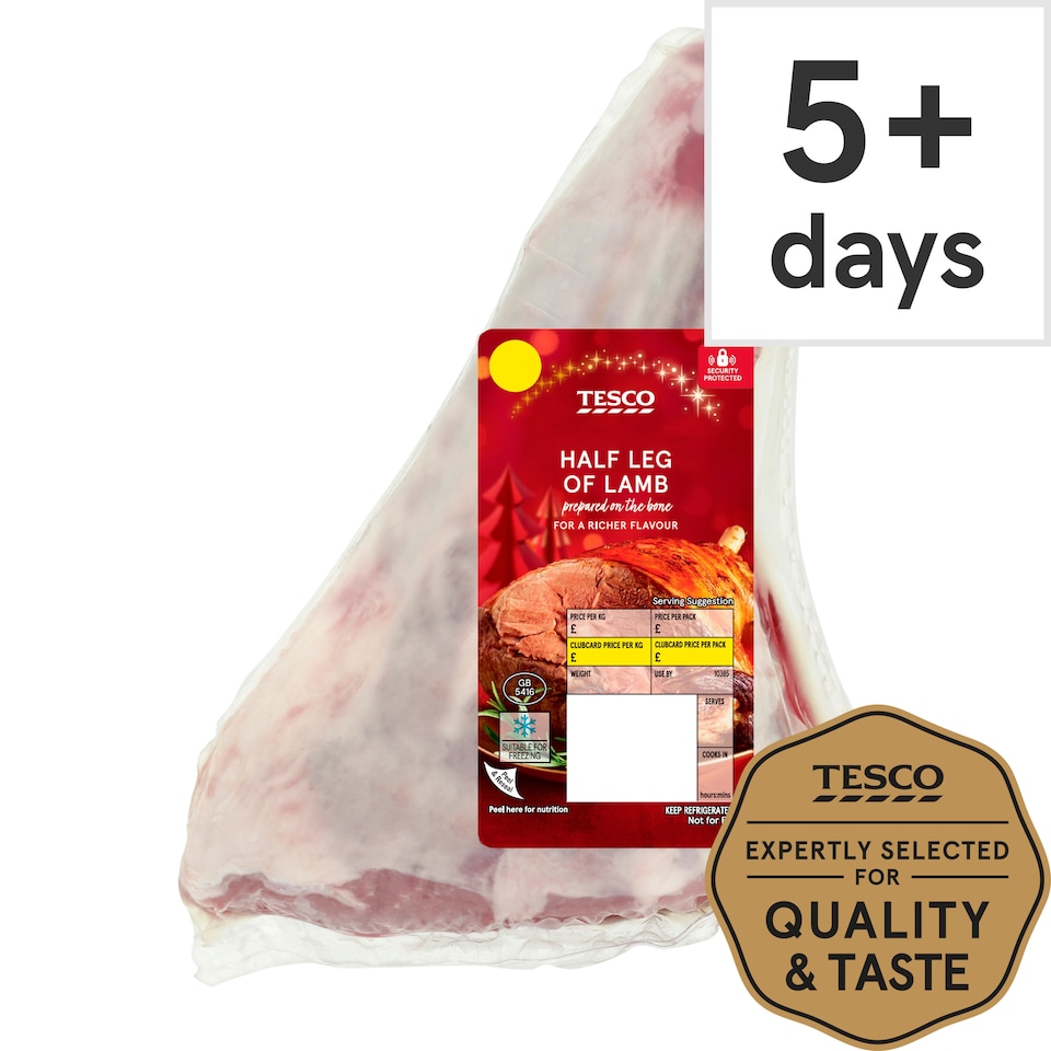 Tesco Lamb Half Leg Joint