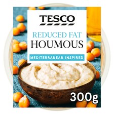 Tesco Reduced Fat Houmous 300G