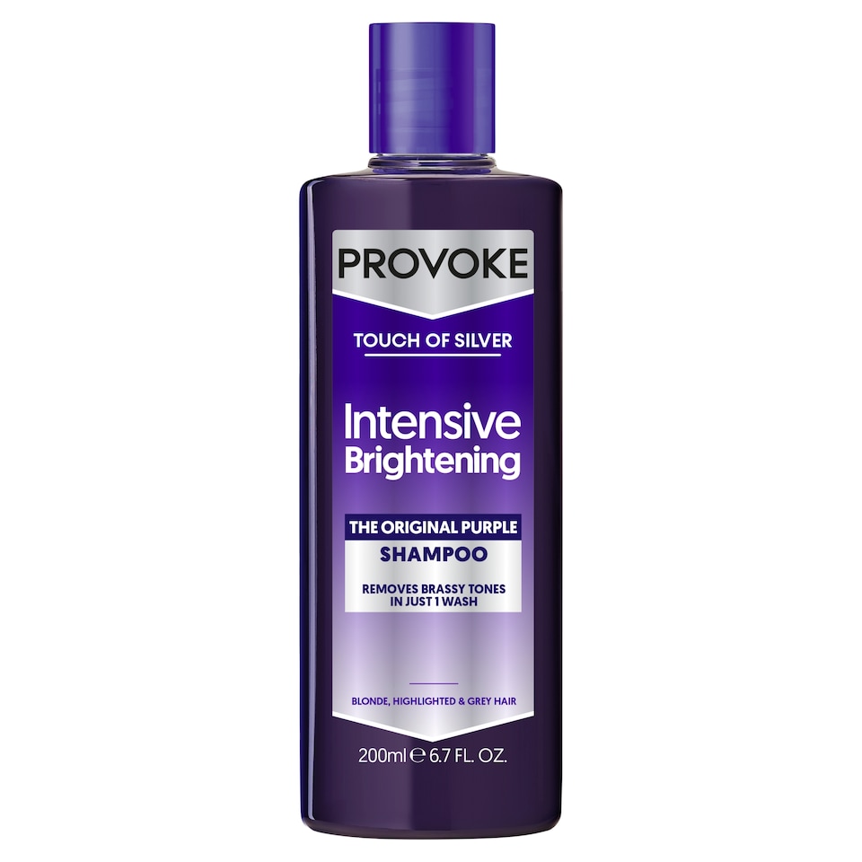 image 1 of Provoke Touch of Silver Intensive Brightening The Original Purple Shampoo 200ml