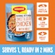 image 3 of Maggi Global Kitchen Sweet and Sour Chicken with Rice Ready Meal 260g