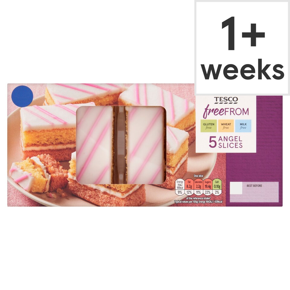 Tesco Free From 5 Angel Slice Tesco Groceries