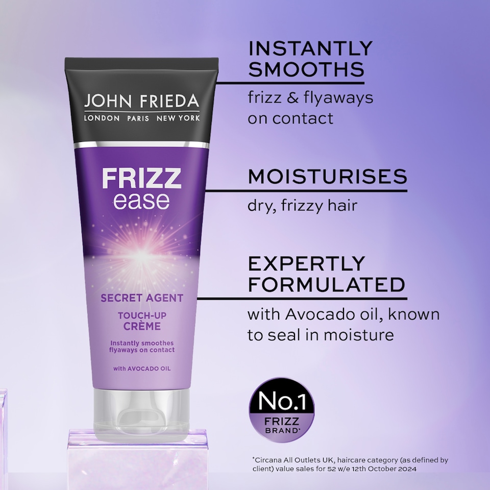 image 1 of John Frieda Frizz Ease Secret Agent Creme 100Ml