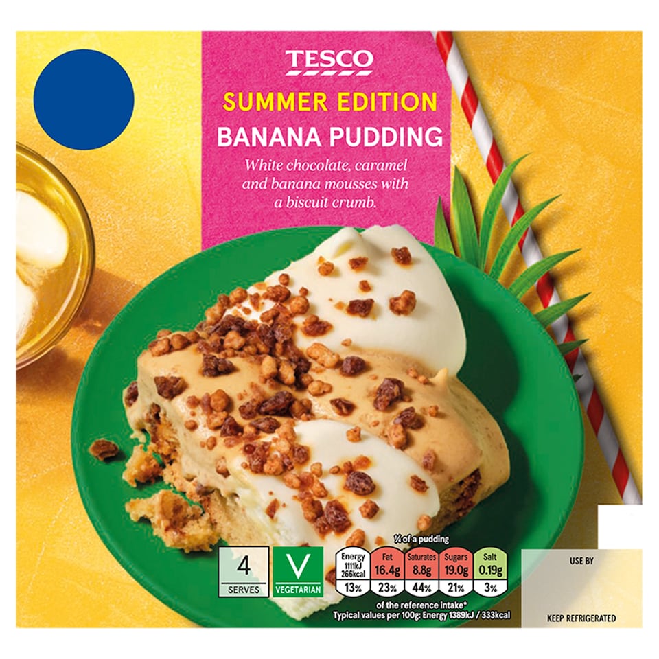Tesco Banana Pudding 320g