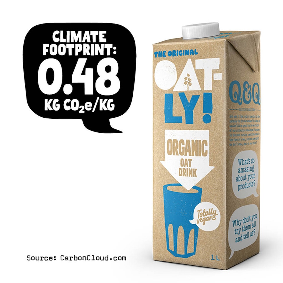 image 1 of Oatly Organic Oat Drink Long Life 1L