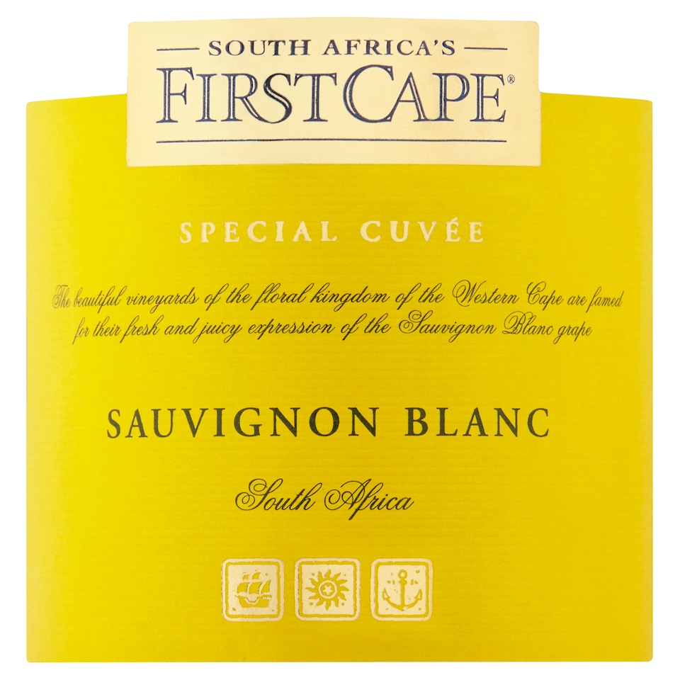 image 1 of First Cape Special Cuvee Sauvignon 75Cl