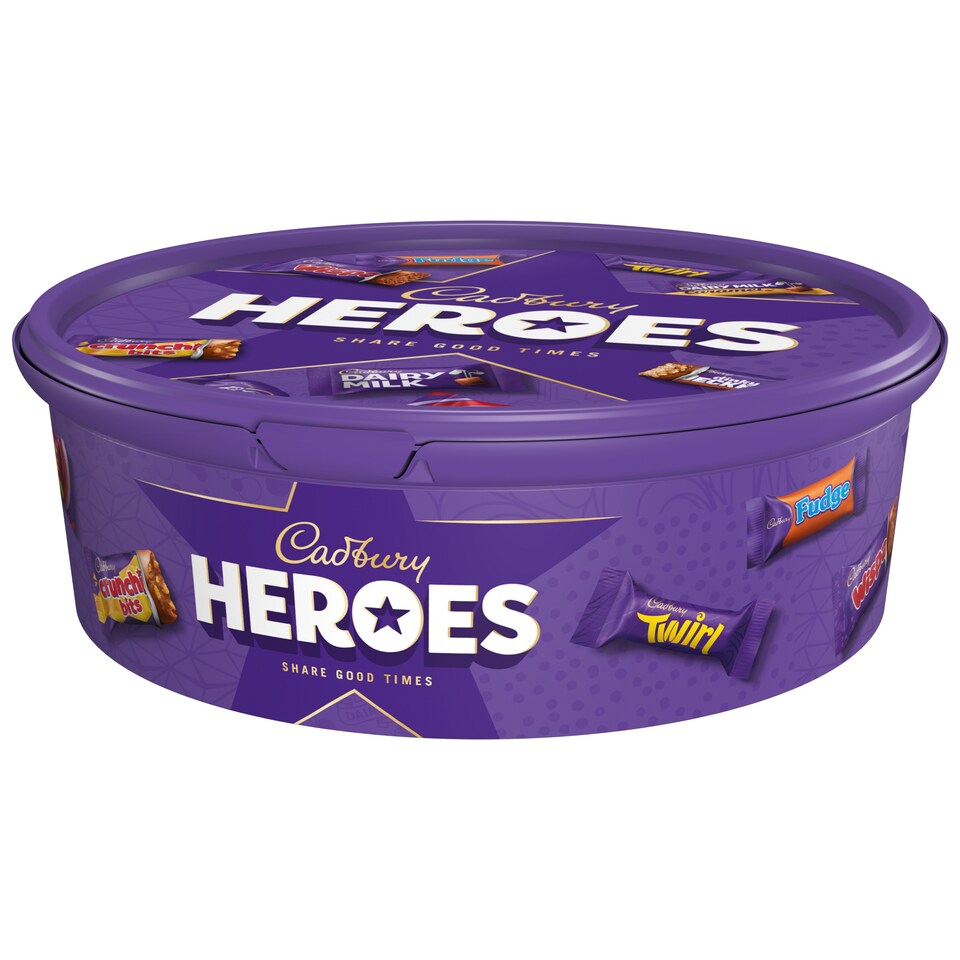 image 1 of Cadbury Heroes Tub 475g