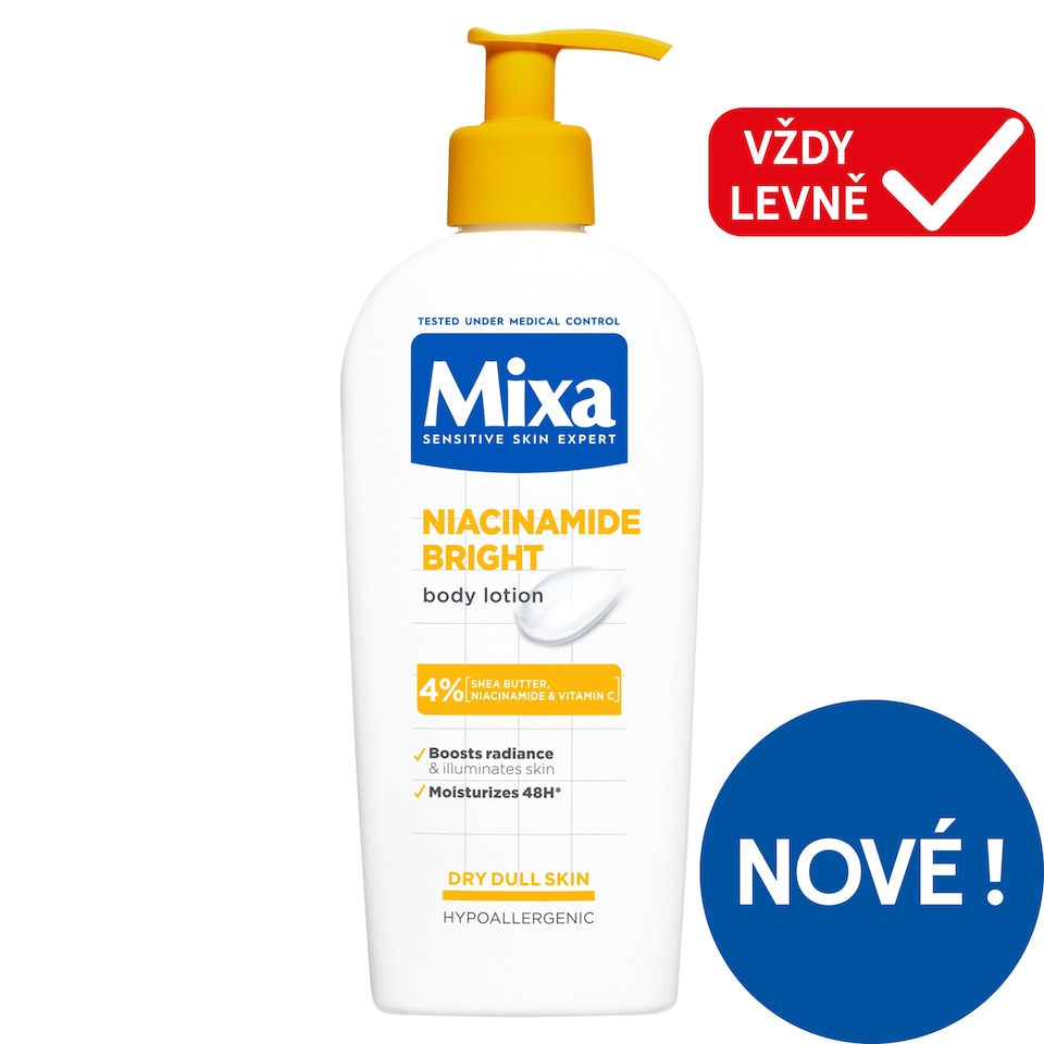 Mixa Niacinamide Bright Body Lotion 250ml
