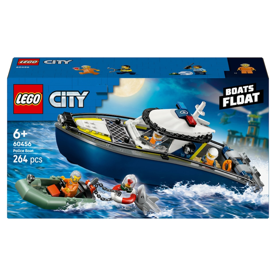image 1 of LEGO City 60456 Police Boat Chase