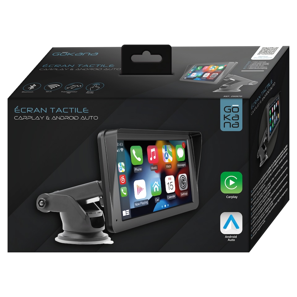 Gokana CarPlay & Android Auto dotyková obrazovka
