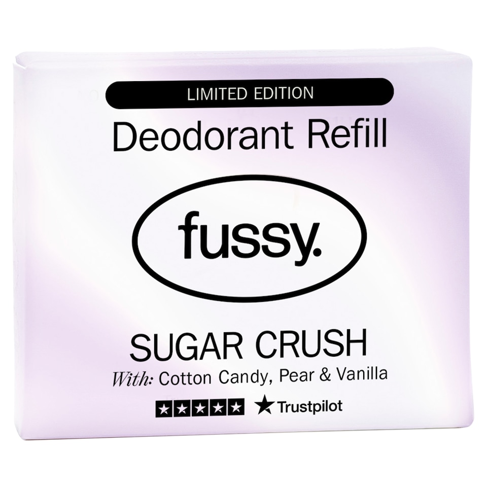 Fussy Natural Deodorant Refill Sugar Crush 40g