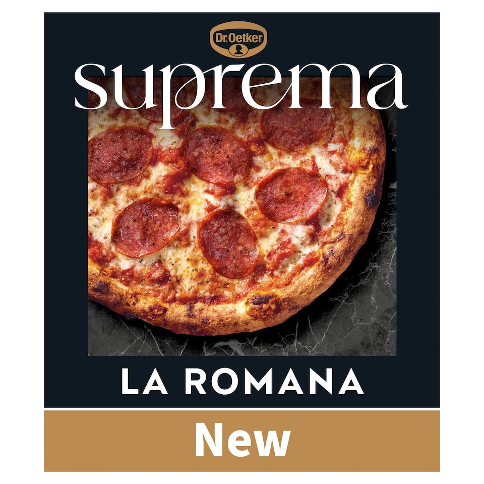 image 1 of Dr. Oetker Suprema La Romana Salami Sourdough Pizza 425g