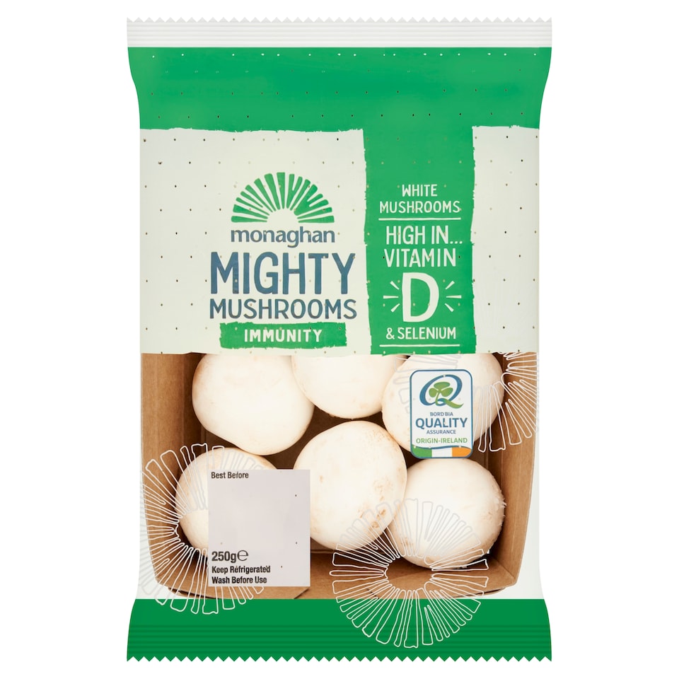 Monaghan Mighty White Mushrooms 250g