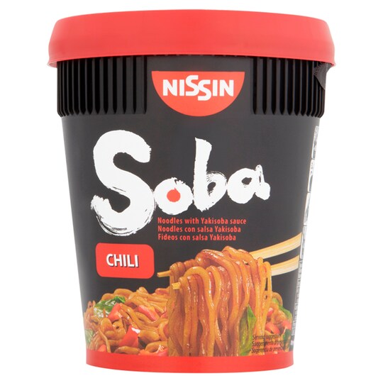 Nissin Soba Chilli Instant Noodles 92G Tesco Groceries