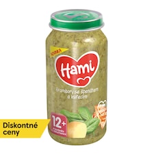 HAMI mäsovozeleninový príkrm Zemiaky so špenátom a kuracím 250g