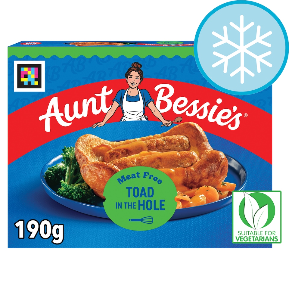 Aunt Bessie's Vegetarian Toad in the Hole Ready Meal 190g
