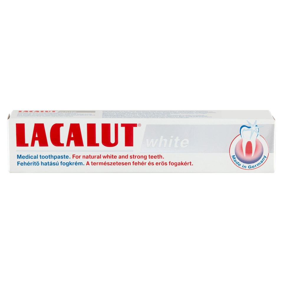 Lacalut White fehérítő hatású fogkrém 75 ml  1. kép