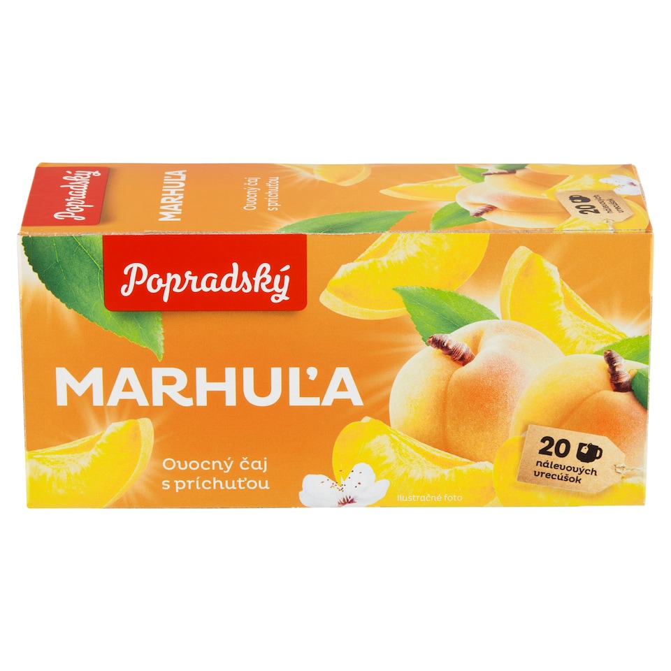obrázok 1 z Popradský Marhuľa ovocný čaj s príchuťou 40 g