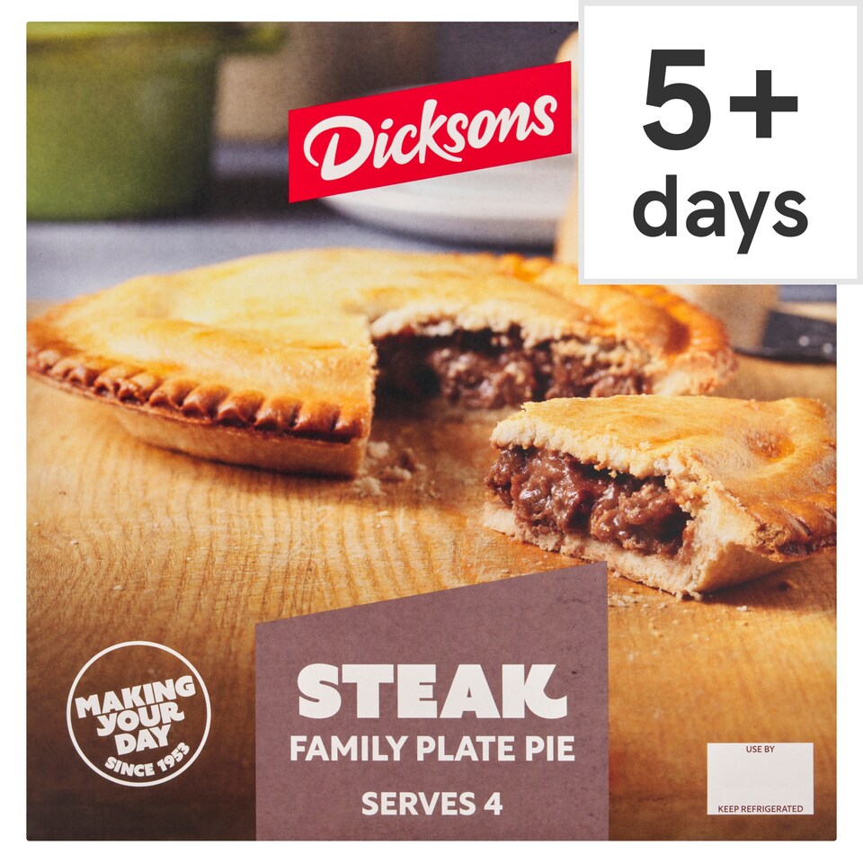 Dicksons Family Steak Pie 720G