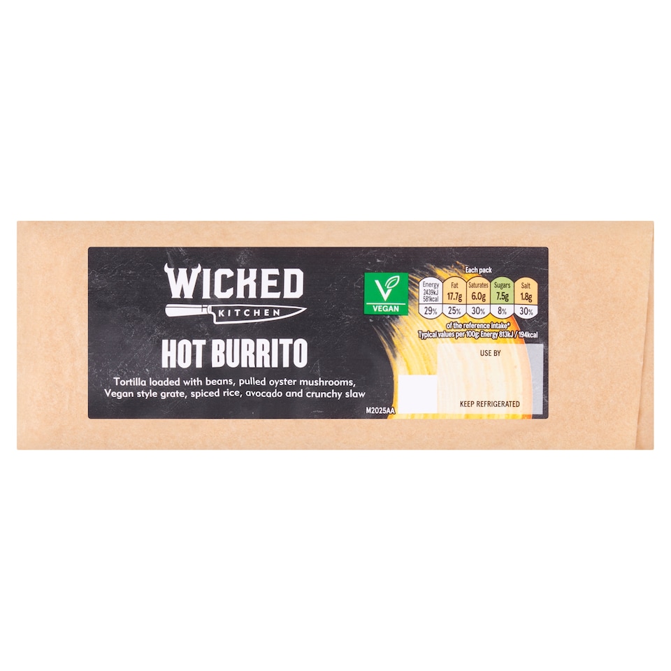 Wicked Kitchen Hot Burrito