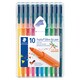 image 1 of Staedtler Triplus Colour Fibre Tips 10 Pack