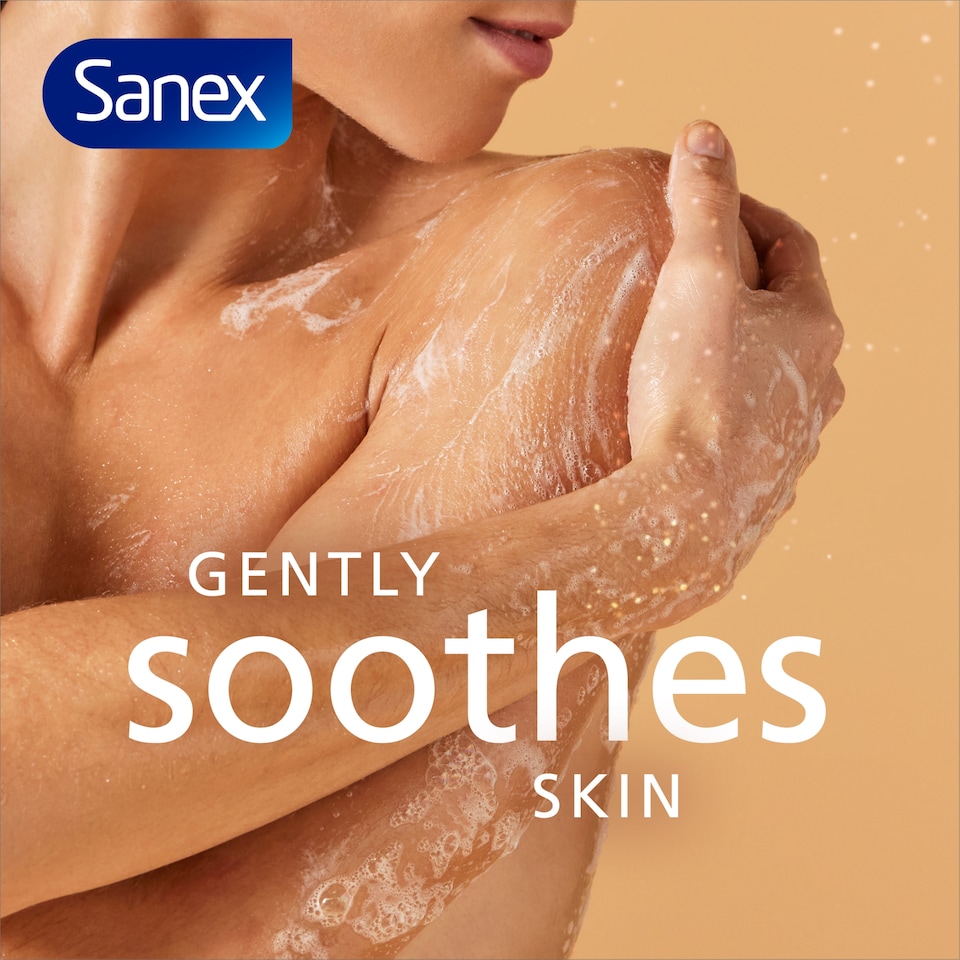 image 1 of Sanex Expert Skin Health Sensitive Shower Gel Body Wash 450Ml