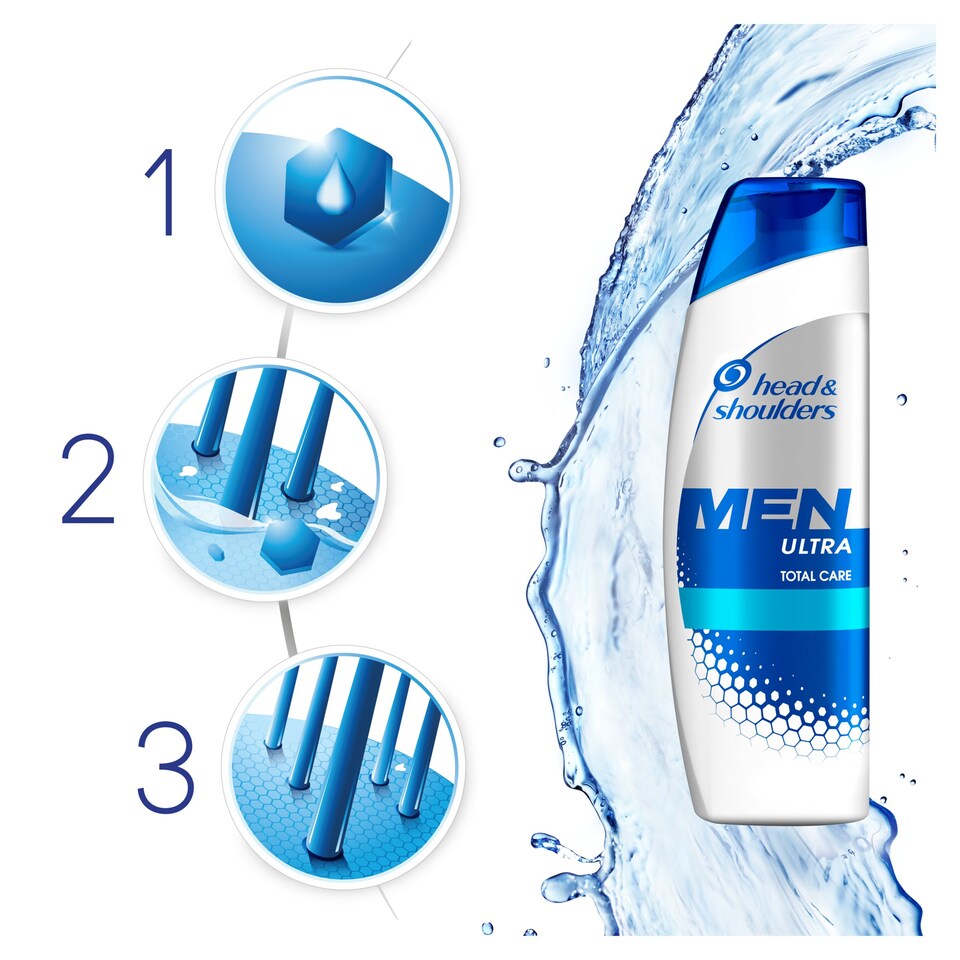 image 1 of Head & Shoulders 2 In 1 Men Total Care Anti Dandruff 225Ml