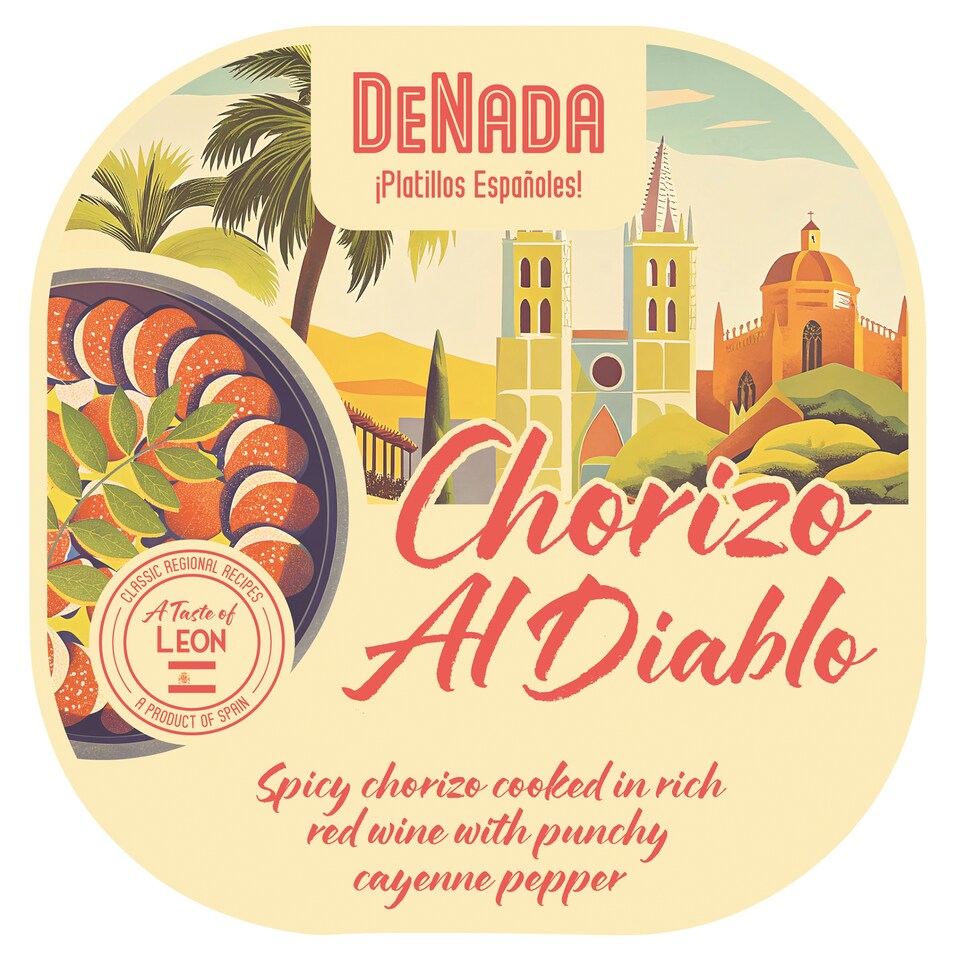 DeNada Spicy Chorizo 250g