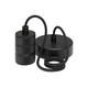 image 1 of  Calex Luminaires Black Retro Pendant