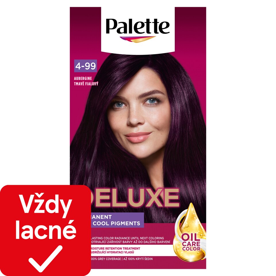 obrázok 1 z Palette Deluxe farba na vlasy Tmavofialový 4-99