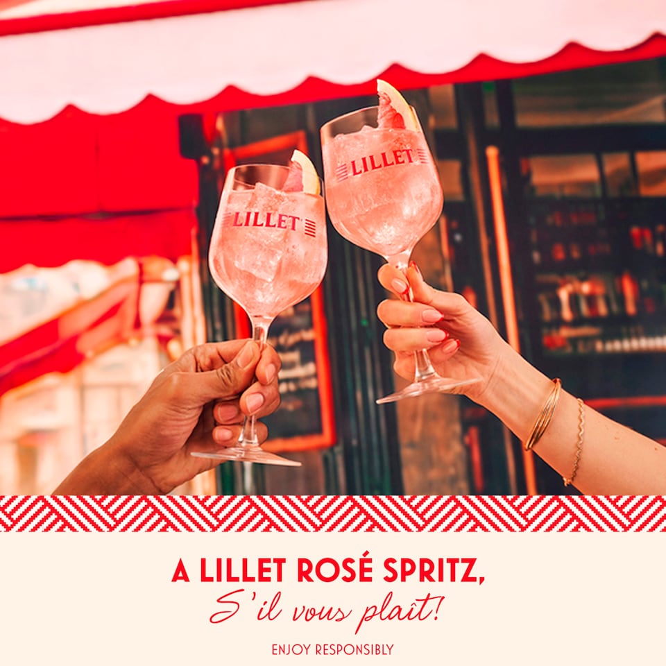 image 1 of Lillet Rosé Wine-Based Aperitif Liqueur Spritz Cocktail 75cl 17% ABV