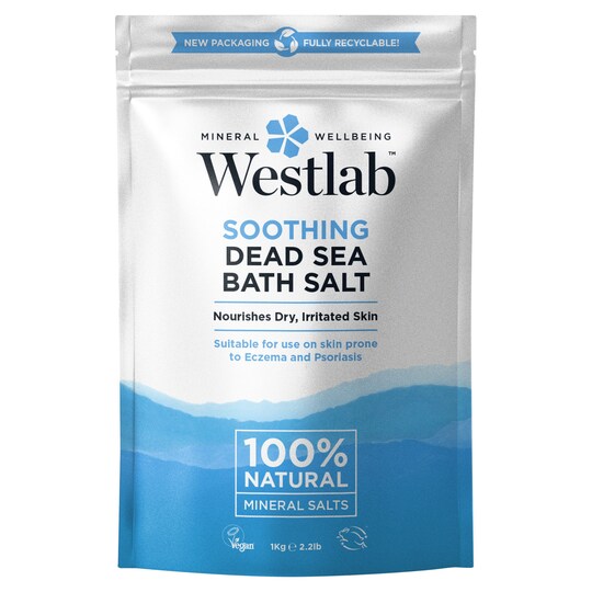 Westlab 100 Pure Dead Sea Bath Salts 1Kg Tesco Groceries