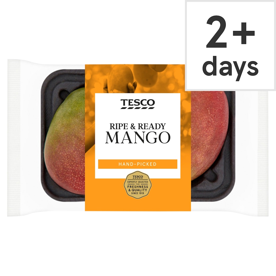 image 1 of Tesco Perfectly Ripe Mango Twin Pack