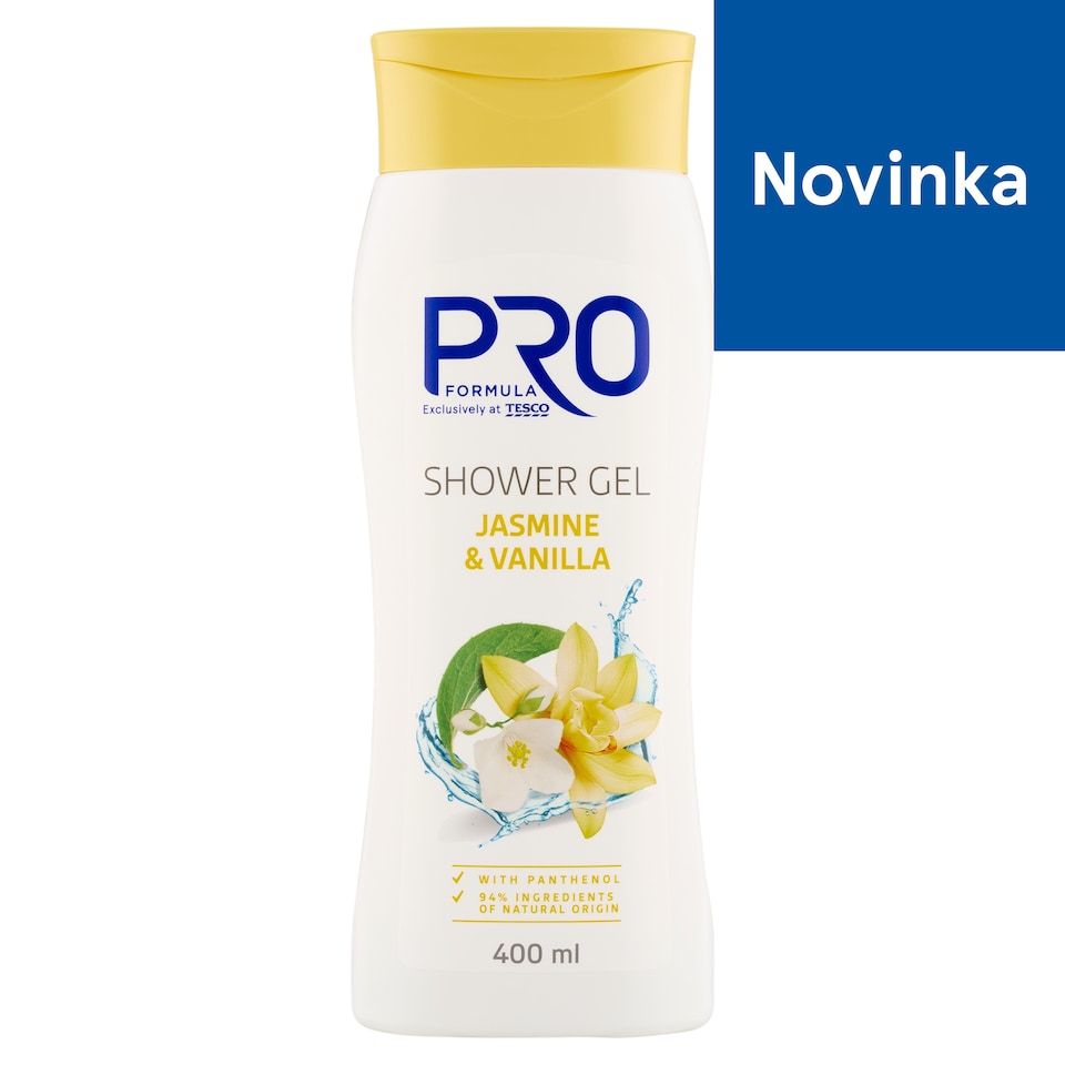 Pro Formula Sprchový gél pre ženy s vôňou jazmínu a vanilky 400 ml