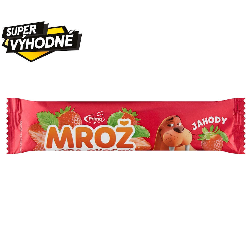 Obrázek 1 pro produkt Prima Mrož Jahody 50ml