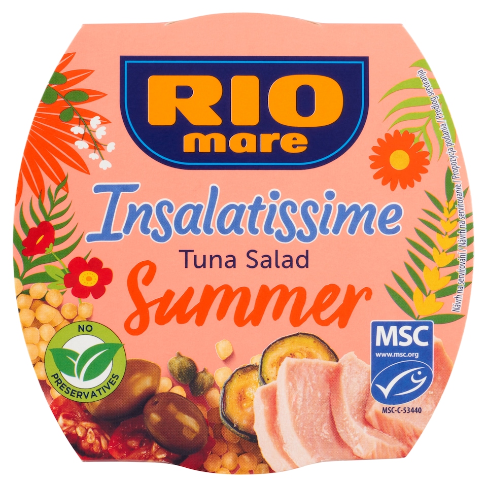 Obrázek 1 pro produkt Rio Mare Insalatissime Hotový pokrm z těstoviny fregola, zeleniny a tuňáka 160g