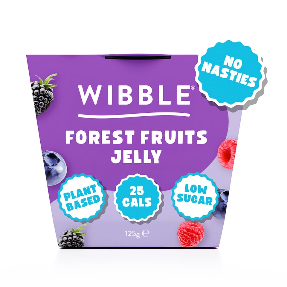 Wibble Forest Fruits Jelly Pot 125g