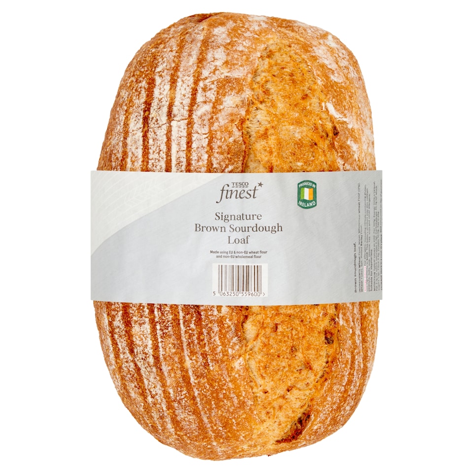 Tesco Finest Signature Brown Sourdough Loaf 800g