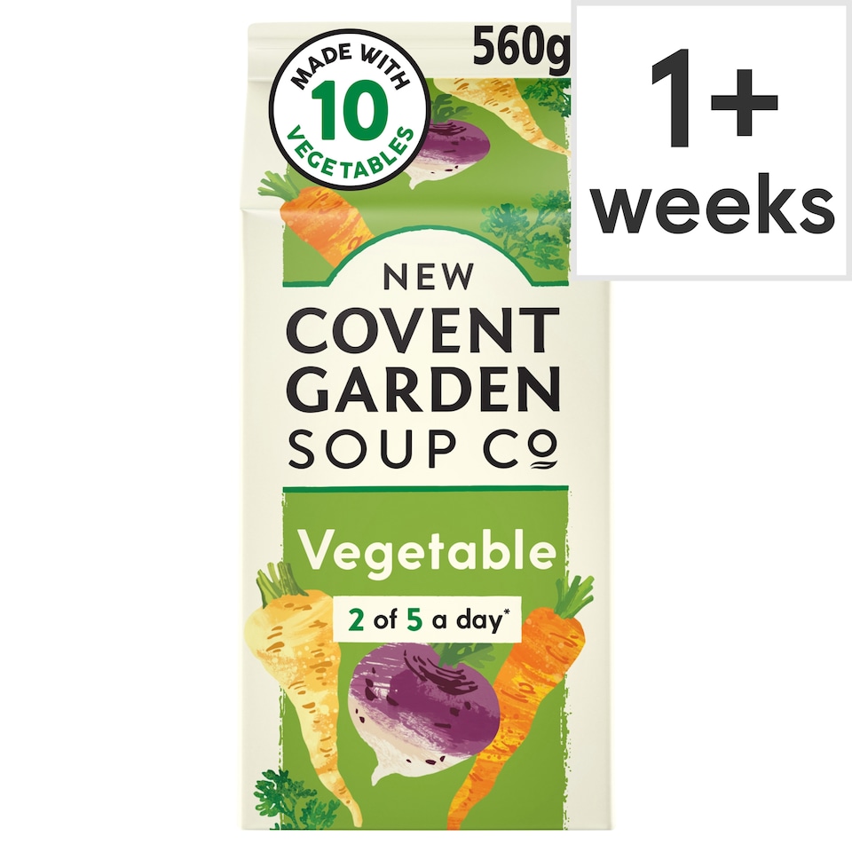 image 1 of New Covent Garden Soup Co Vegetable Soup 560G