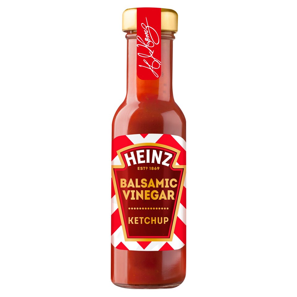 Heinz Balsamic Vinegar & Sun Ripened Tomato Ketchup 270G Tesco Groceries