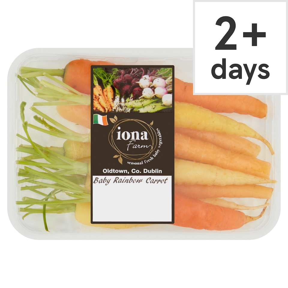Iona Farm Baby Rainbow Carrots 200G