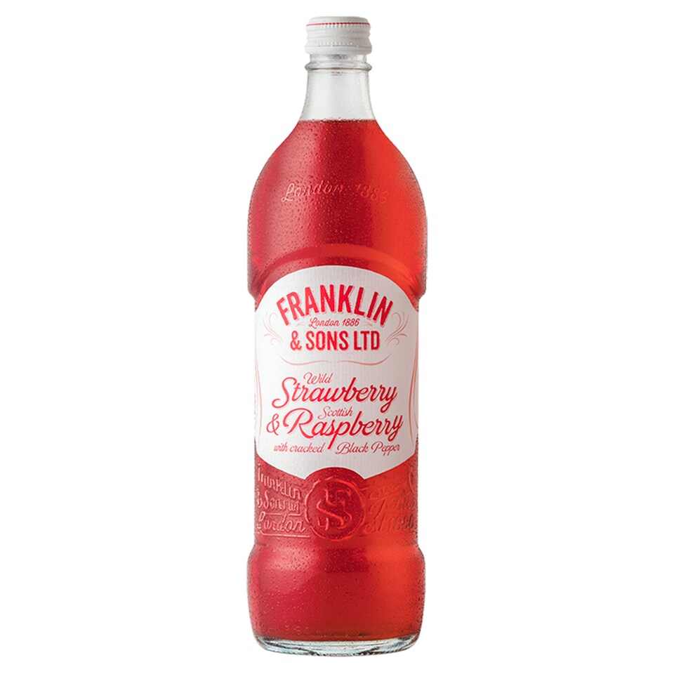 Franklin & Sons Strawberry and Raspberry 750ml